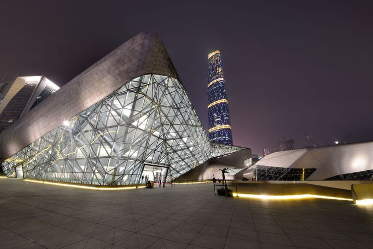 Guangzhou Opera & Western Tower